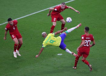 Richarlison’s ‘bicycle kick’ voted best goal of 2022 World Cup