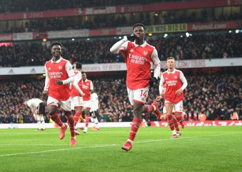 EPL: Nketiah’s brace gives Arsenal win over Man United