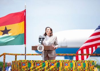 Full speech of US Vice President Kamala Harris on arrival in Ghana