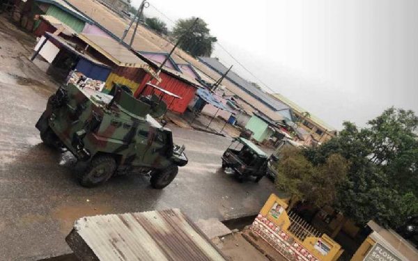 Soldiers turn Ashaiman into ghost town after alleged murder of soldier