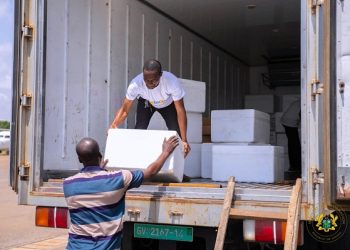 First consignment of childhood vaccines arrives in Ghana