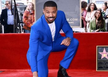 Michael B. Jordan honoured with a star on the Hollywood Walk of Fame