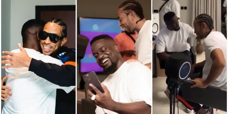 Ludacris, Sarkodie hang out in Ghana, fans speculate new music