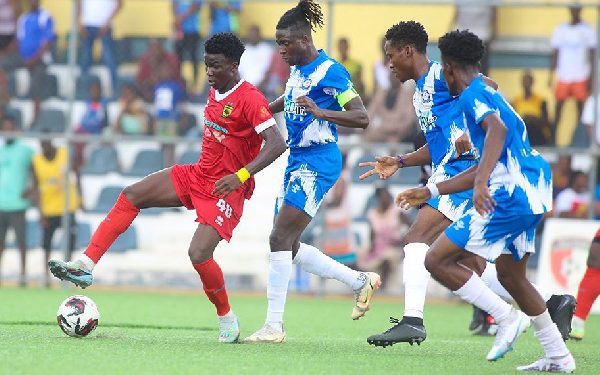 Olympics beat Asante Kotoko 2-0 to end winless run in GPL