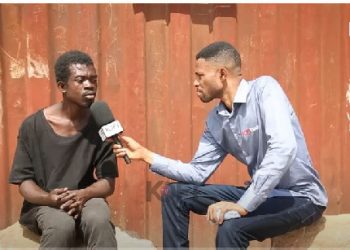 30-year-old cocaine addict cries for help as death stares him in the face