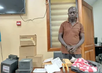 Police arrest man, seize 7 fake meters over illegal installation