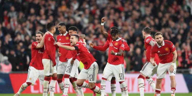 Man United beat Brighton to set up FA Cup final against Man City