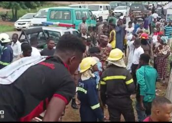 Bus transporting SHS students crashes on Kasoa-Cape Coast highway