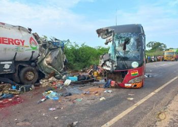 Yutong and fuel tanker crash claims 16 lives, 40 left with injuries