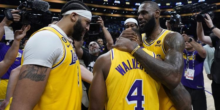 NBA play-offs: Los Angeles Lakers eliminate Golden State Warriors while Miami Heat progress