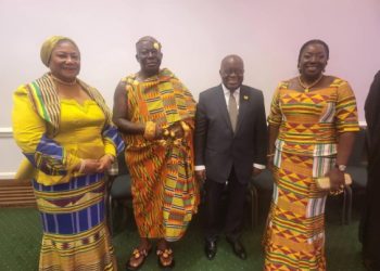 Photos of Otumfuo, Akufo-Addo and wives at King Charles III coronation