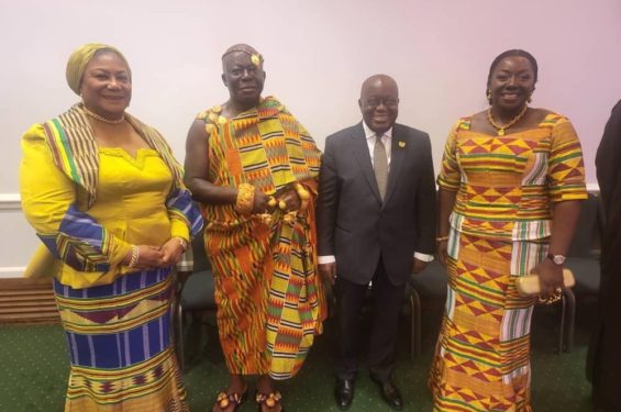 Photos of Otumfuo, Akufo-Addo and wives at King Charles III coronation