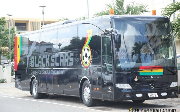 GFA rebrands Black Stars’ bus