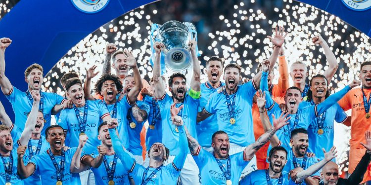 Manchester City win Champions League