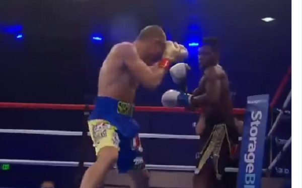 Video: Patrick Allotey suffers round one knockout to Serhii Bohachuk