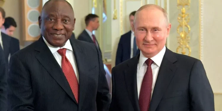 Putin will not attend BRICS summit – South African presidency