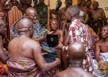 Warrior King: The 18-carat gold watch worth GH¢100,000 gifted to Asantehene