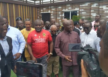 Video: Asantehene tours Adako Jachie to see work progress