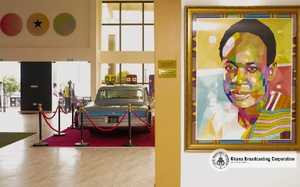 Photos from the newly refurbished Kwame Nkrumah Museum