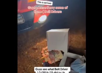 Bolt driver destroys birthday cake over quarrel with passengers