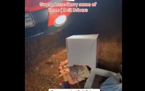 Bolt driver destroys birthday cake over quarrel with passengers