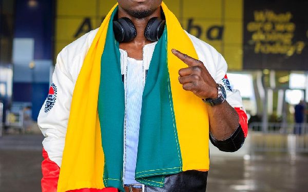 Freezy Macbones gets emotional as he visits his hometown in Kumasi