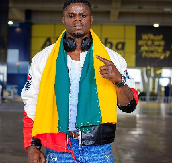 Freezy Macbones gets emotional as he visits his hometown in Kumasi