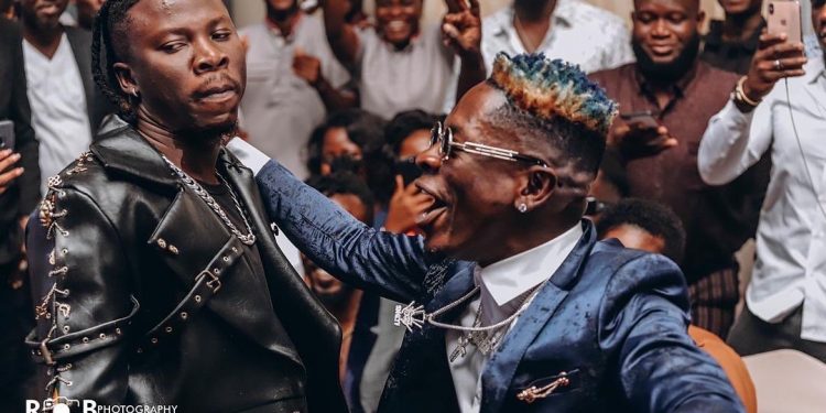 ‘I’ll slap you if you try smiling at me’ – Shatta Wale threatens Stonebwoy