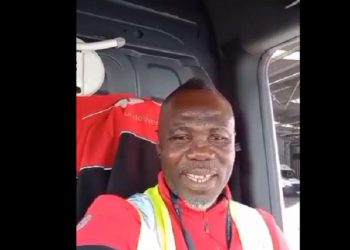Asante Kotoko legend, Joe Hendricks turns truck driver in US