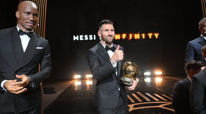Messi wins 8th Ballon d’Or