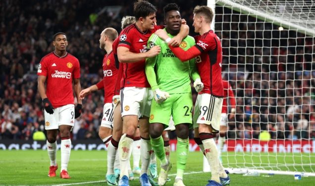 UCL: Maguire scores, Onana saves penalty as Man United beat FC Copenhagen