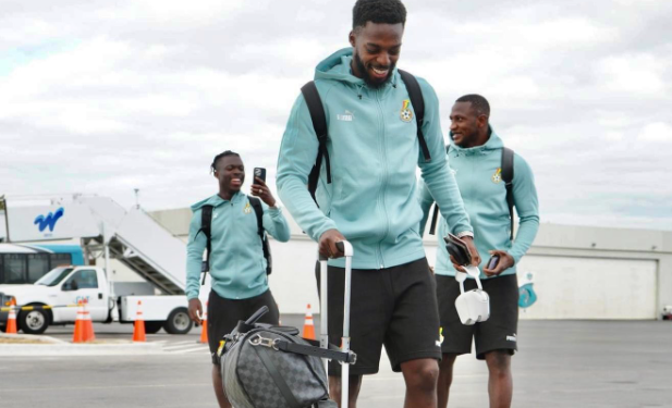 Photos: Black Stars arrive in Nashville ahead of friendly against USA