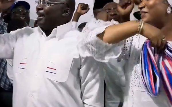 #NPPDecides: Jubilation starts at Bawumia’s office after early results projects win for him