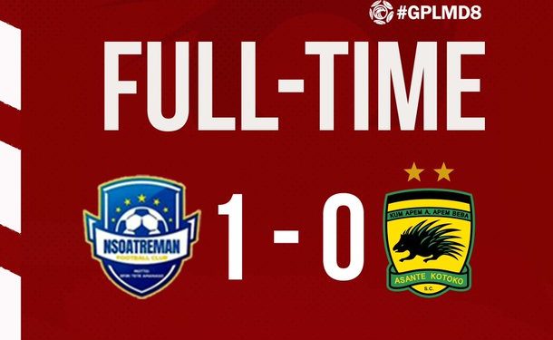 2022/23 GPL: Week 8 Match Report – Nsoatreman 1-0 Asante Kotoko