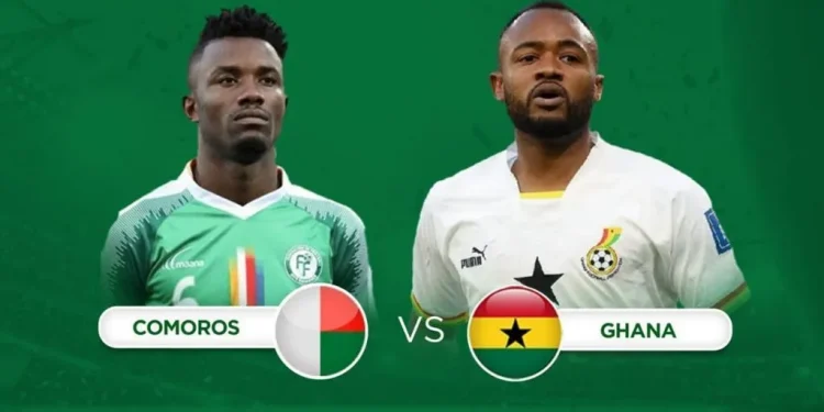 Live Streamed: Comoros vs Ghana