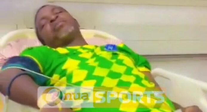 Nsoatreman coach Max Konadu rushed to hospital after attacks from Bofoakwa Tano fans