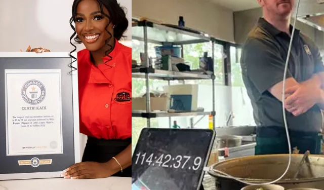 Longest cooking marathon record broken as Irish chef dethrones Hilda Baci