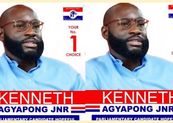 Ken Agyapong’s son reacts to posters of him running for Asante Akyem South parliamentary seat