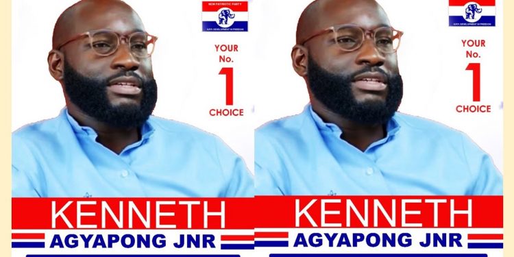 Ken Agyapong’s son reacts to posters of him running for Asante Akyem South parliamentary seat