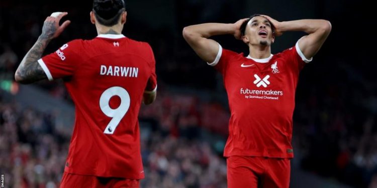 Liverpool fail to go top as they draw with Manchester United