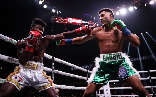 Ghana’s Sena Agbeko loses world title fight in round 2 to David Morrell Jr