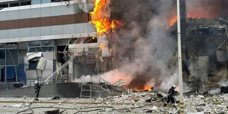 Ukraine war: At least 30 killed in biggest Russian bombardment yet