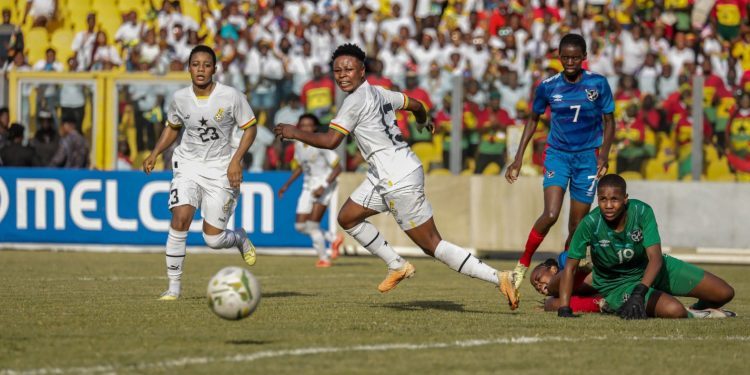 2024 WAFCON Q: Black Queens secure first leg advantage over Namibia