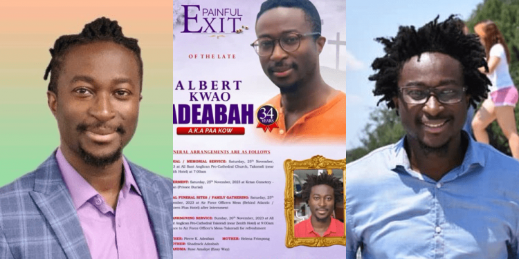 34-year-old US-based Ghanaian dies in suspected poisoning during vacation in Takoradi