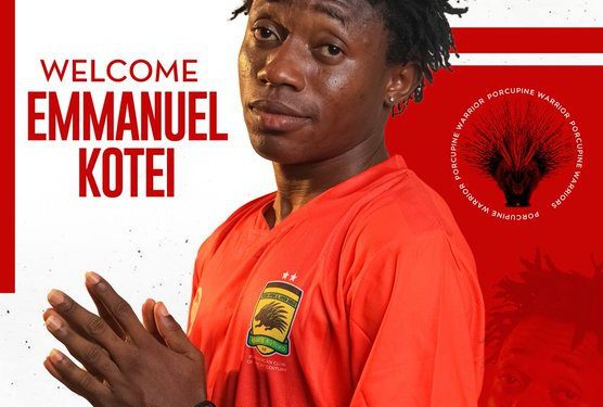 Kotoko announce signing of Emmanuel Kotei