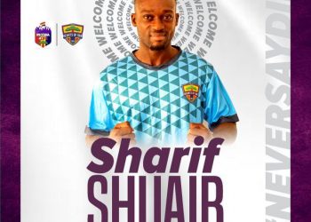 Hearts of Oak complete signing of goalkeeper Sharif Shuaib