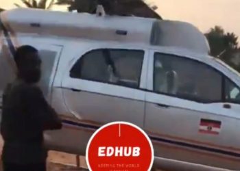 Techiman: Man turns Daewoo Matiz car into a helicopter