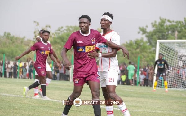 Heart of Lions win third game of the season by beating Kotoko