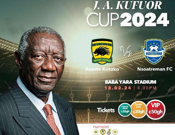 Kufuor Unveils Trophy For J.A Kufuor Cup Game Between Asante Kotoko Vs ...