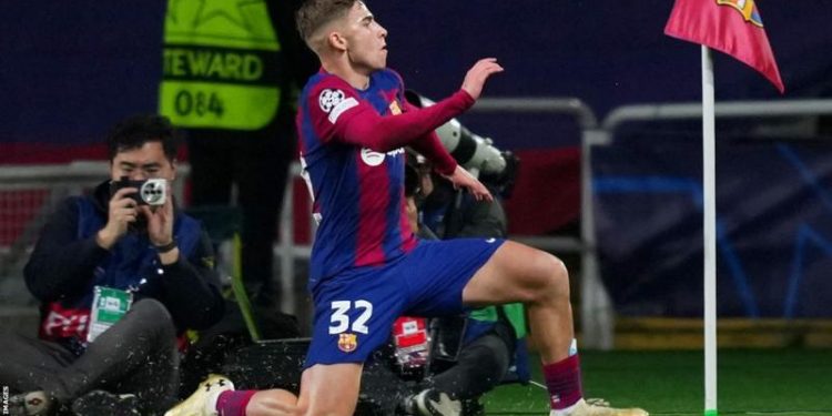 UCL: Barcelona beat Napoli to make it to quarter-finals for the first time in four years